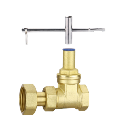 LF15604 Lock Gate Valve with Union